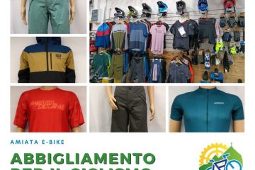 Abbigliamento ciclismo e-bike e mtb